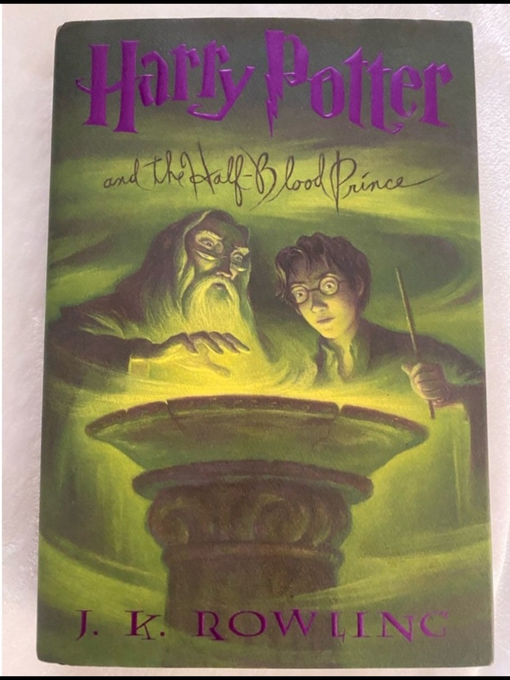 First Impressions Green and Purple Harry Potter Art Print